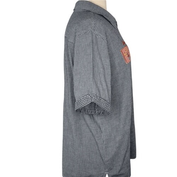 Mickey Unlimited‎ Vintage Mickey & Minnie Gingham Button Down Top - Picture 6 of 12